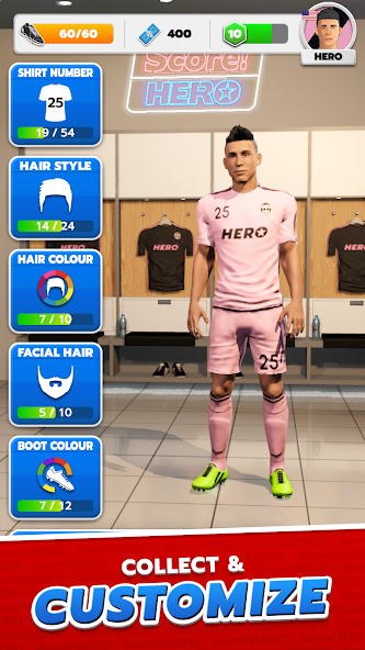 Gameplay screenshot 1 do Score! Hero 2024